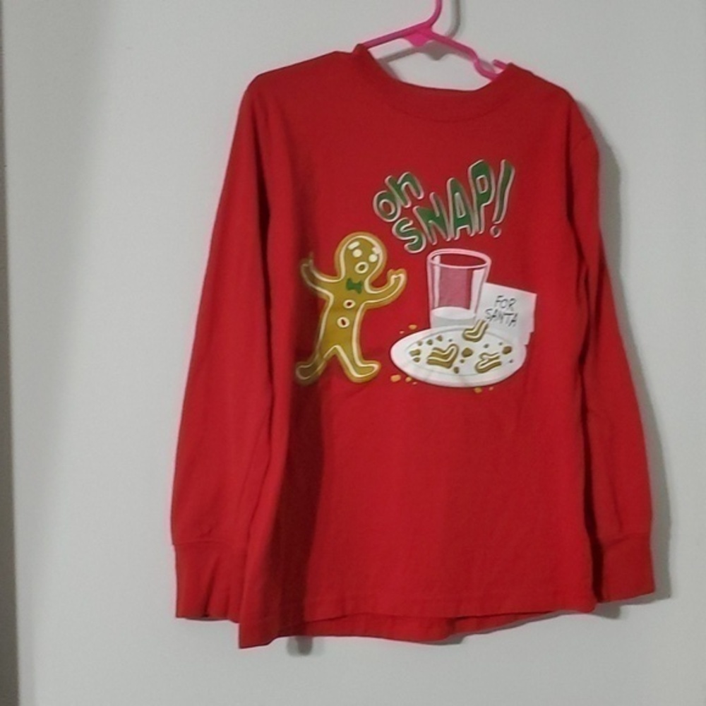 🐻   Holiday Time long-sleeved shirt Size 6-7